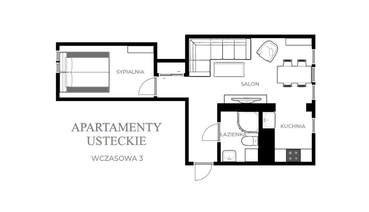 Apartamenty Usteckie Wczasowa Ustka Ngoại thất bức ảnh